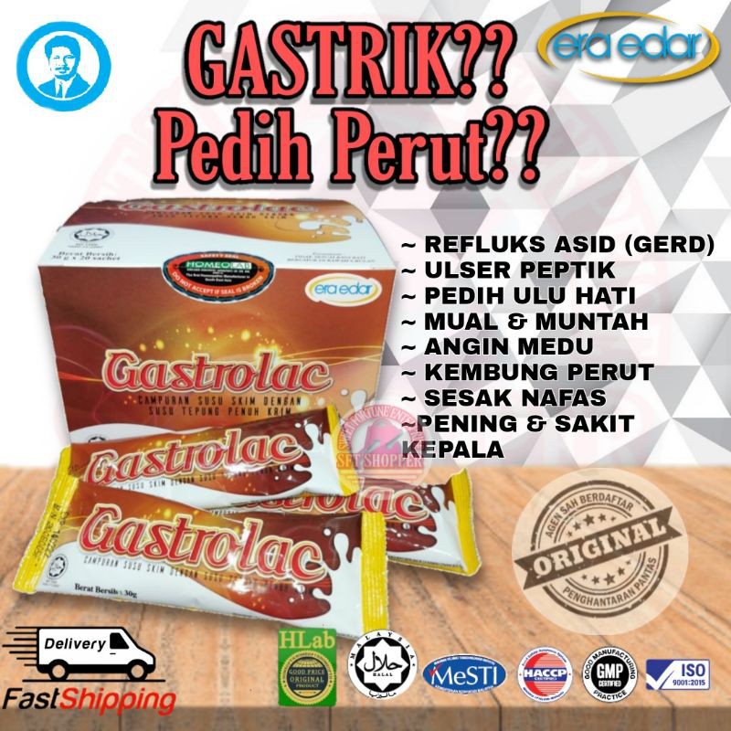 Gastrik Susu Gastrolac 600g Legakan Masalah Gestrik Gerd Ulser Shopee Malaysia