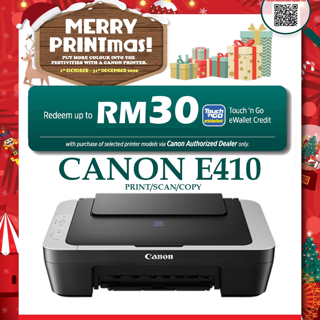 scan using canon e410