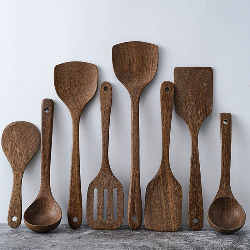 wood spatulas kitchen