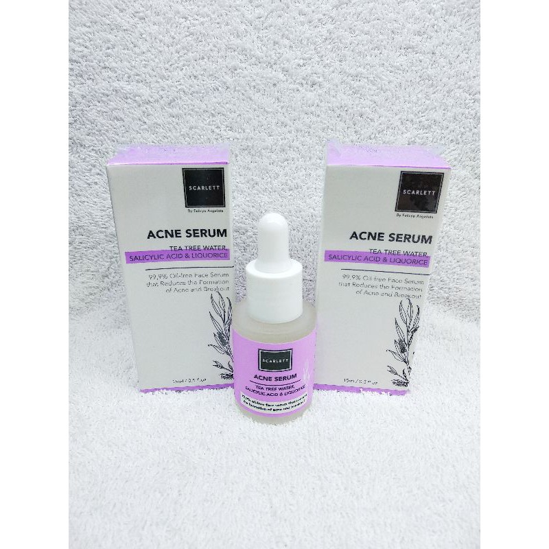 scarlett acne serum original