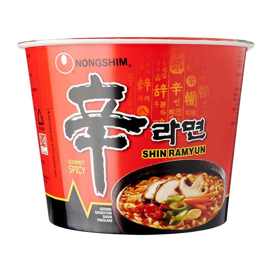 Nongshim Shin Ramyun Korean Ramen Cup 117g Shopee Malaysia