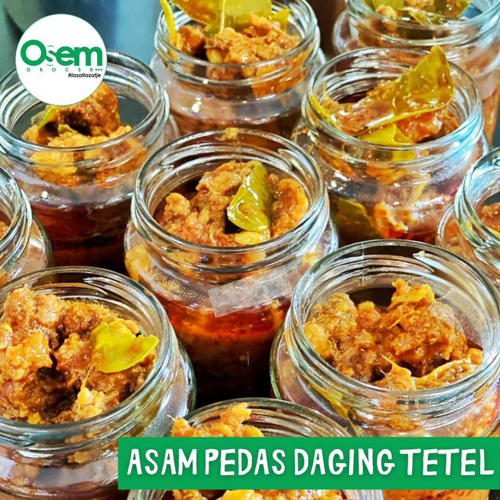 Asam Pedas Daging Tetel Osem Grocer Shopee Malaysia