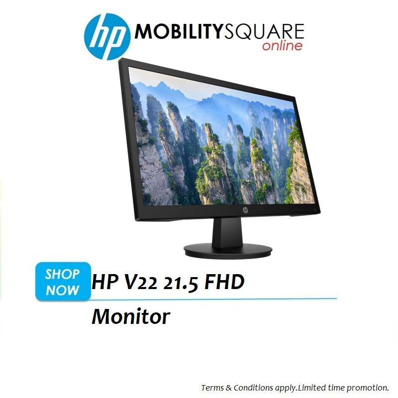 HP V22 FHD Monitor with HDMI Cable (21.5") Shopee Malaysia