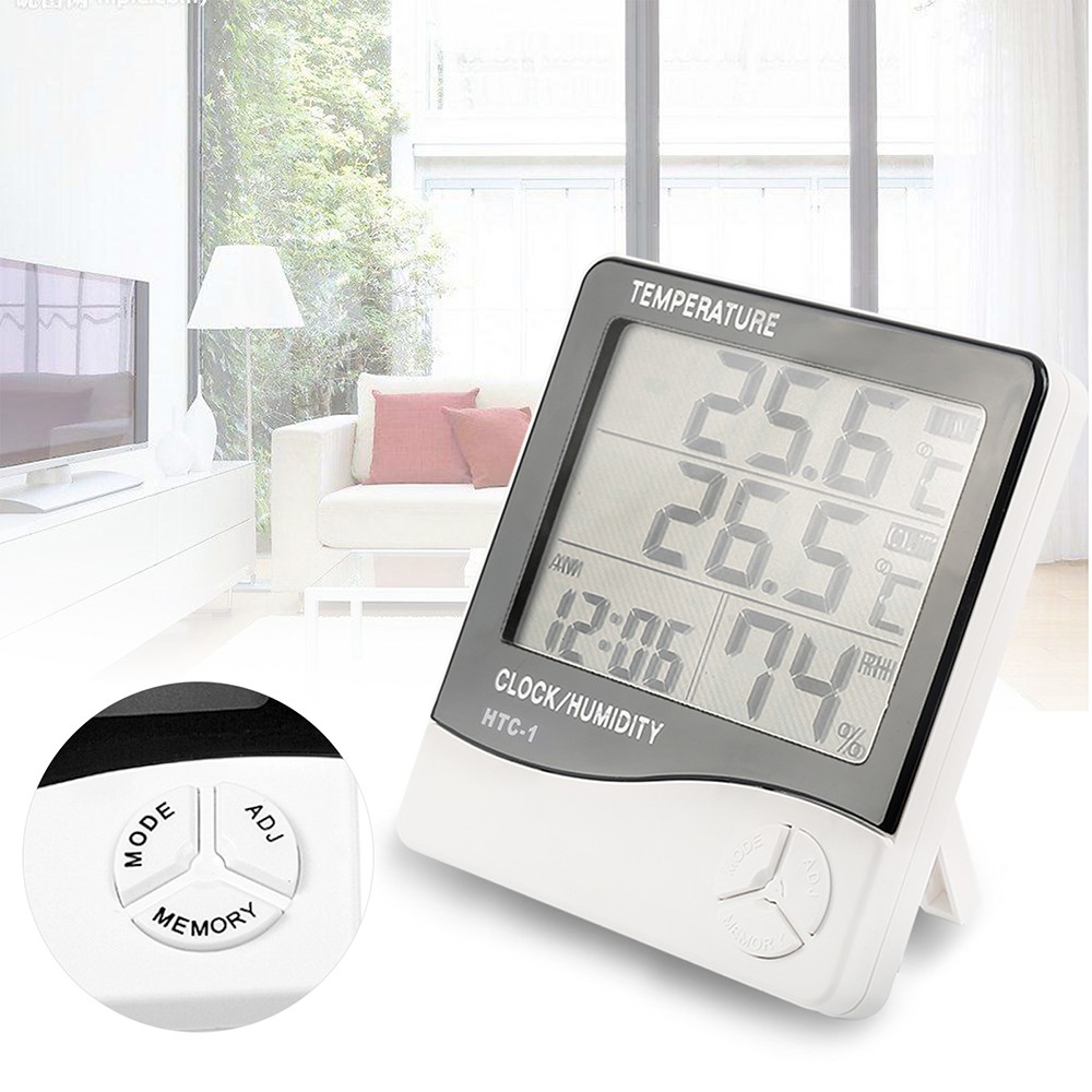 digital temperature and humidity display