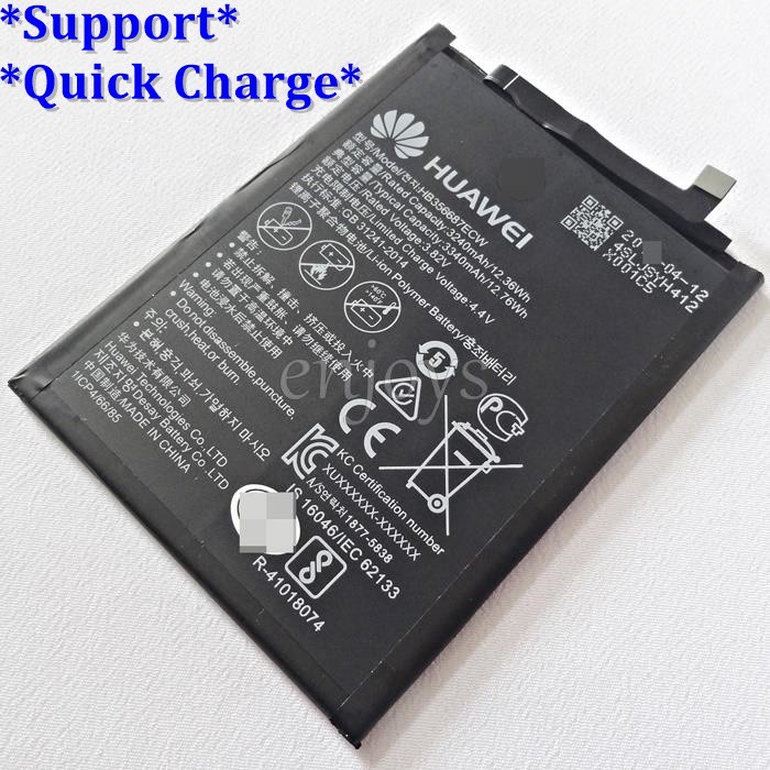(PCT) 100% ORIGINAL Genuine ORI Battery HB356687ECW Huawei ...