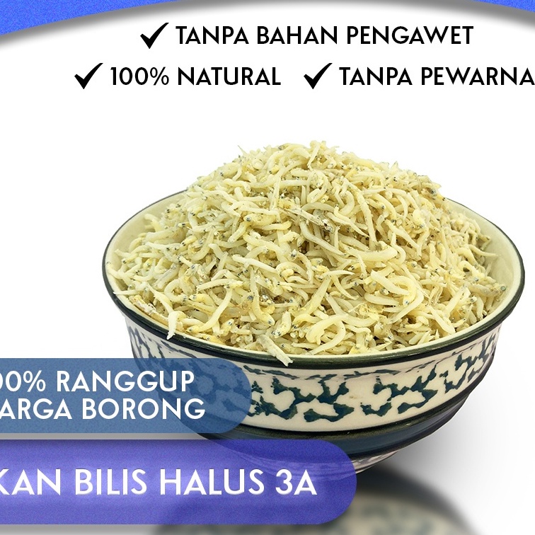 IKAN BILIS halus IKAN MORE IKAN BILIS SABAH (HALUS) Shopee Malaysia