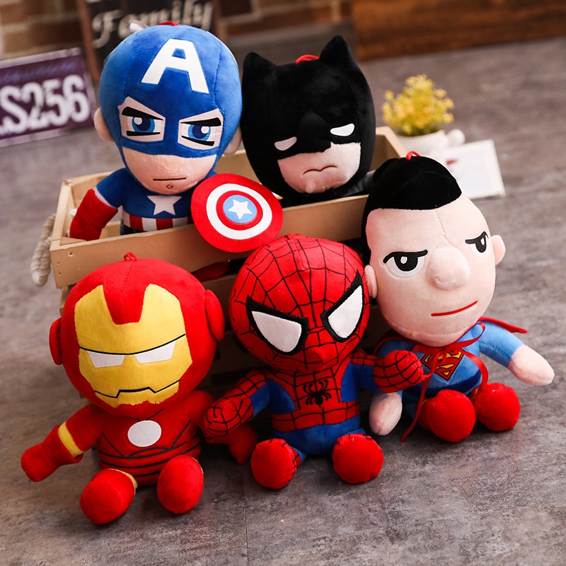 large spiderman plush toy