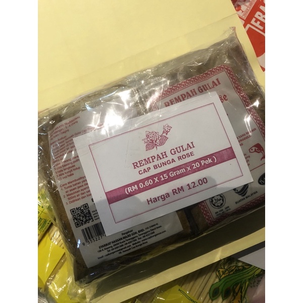 Buy rempah gulai cap bunga rose (20 pcs)  SeeTracker Malaysia