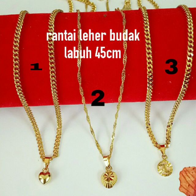 Cop 916 Emas Korea 24k Rantai Lehee Kanak Kanak Emas Korea 24k Cop 916 Shopee Malaysia