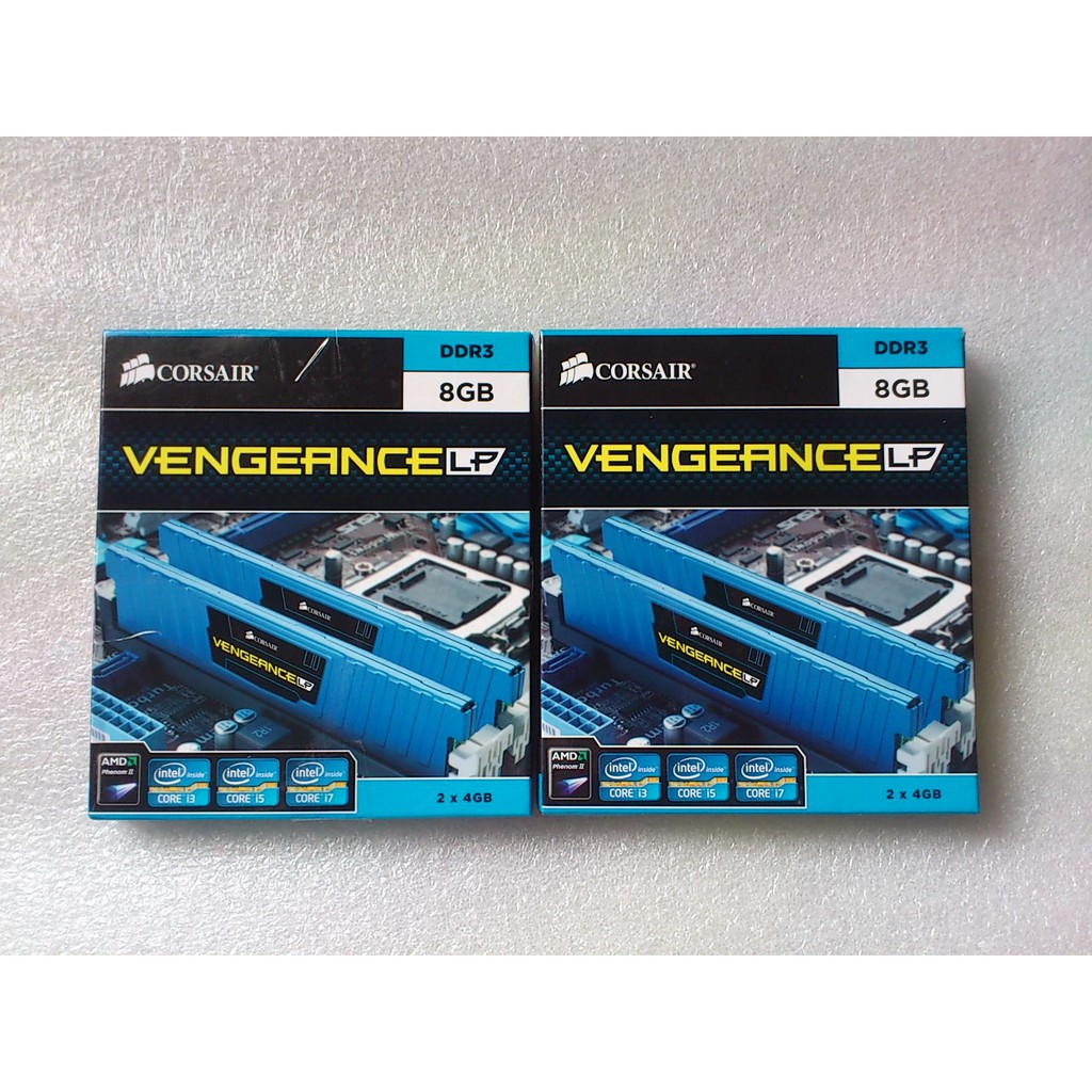 Corsair Vengeance LP DDR3 8GB (4GB X2) 1333 1600 Mhz Dual Channel ...