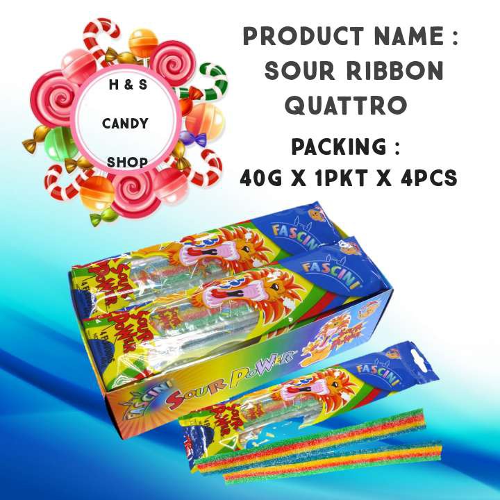 [H&S] SOUR RIBBON QUATTRO FLAVOUR | Shopee Malaysia
