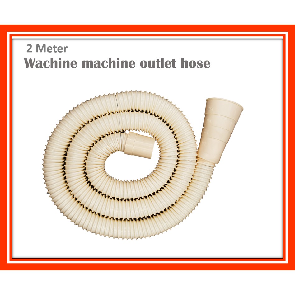 Top Load Washing Machine Extension Outlet Hose 2 Meter Shopee Malaysia