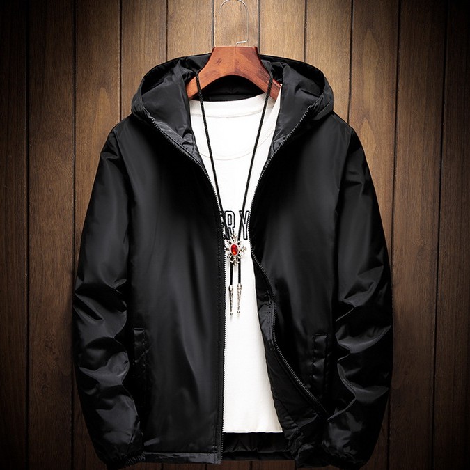 fashion korean style men's hoodie jacket