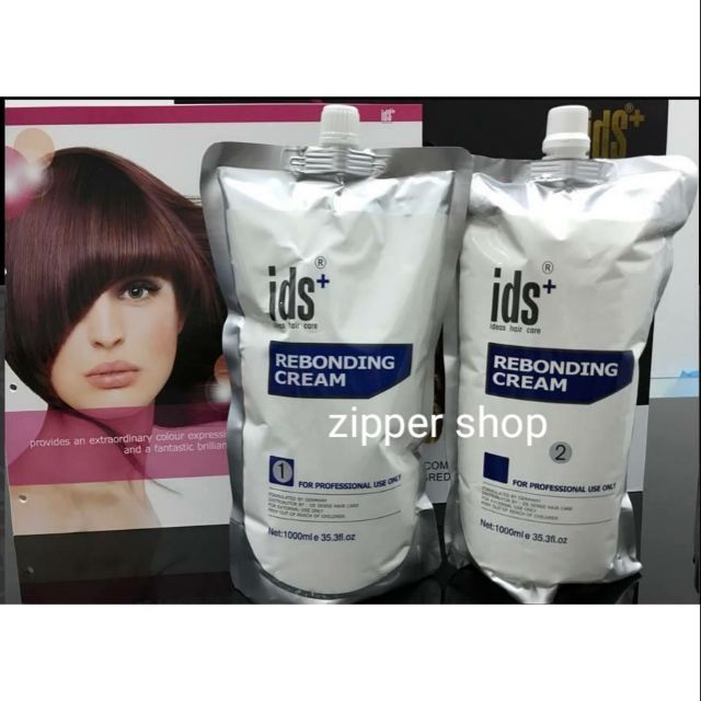 Ids Ideas Hair Care Rebonding Cream 1000ml Shopee Malaysia