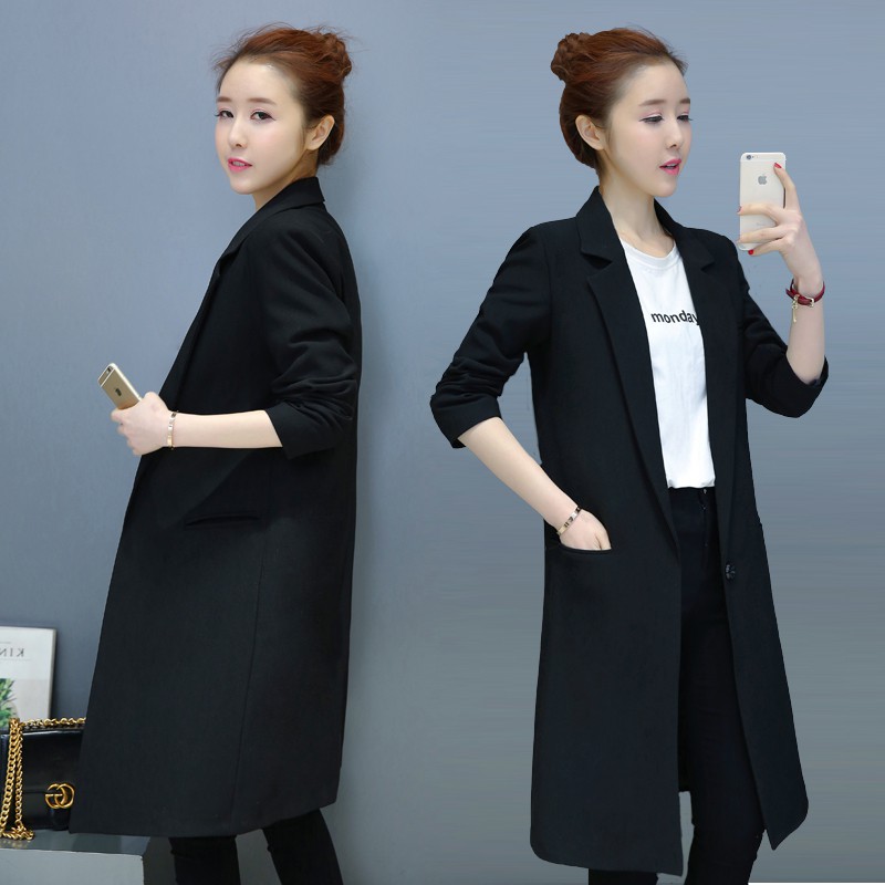 long blazers for women