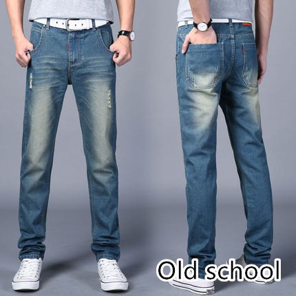 old school denim jeans