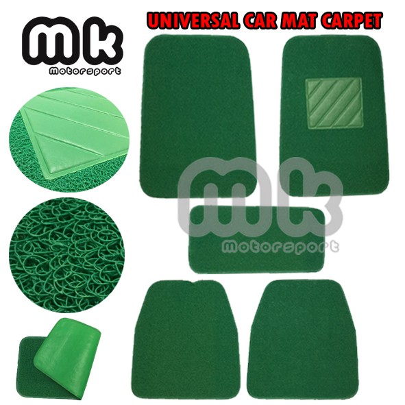 green car mat