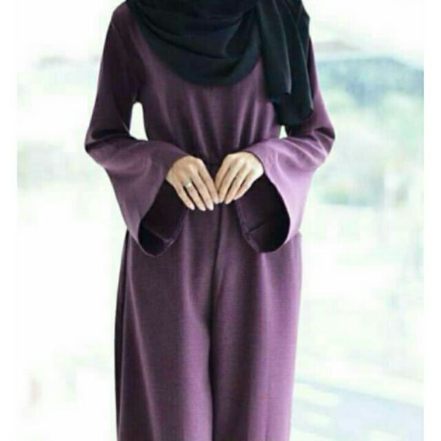 shopee jumpsuit muslimah