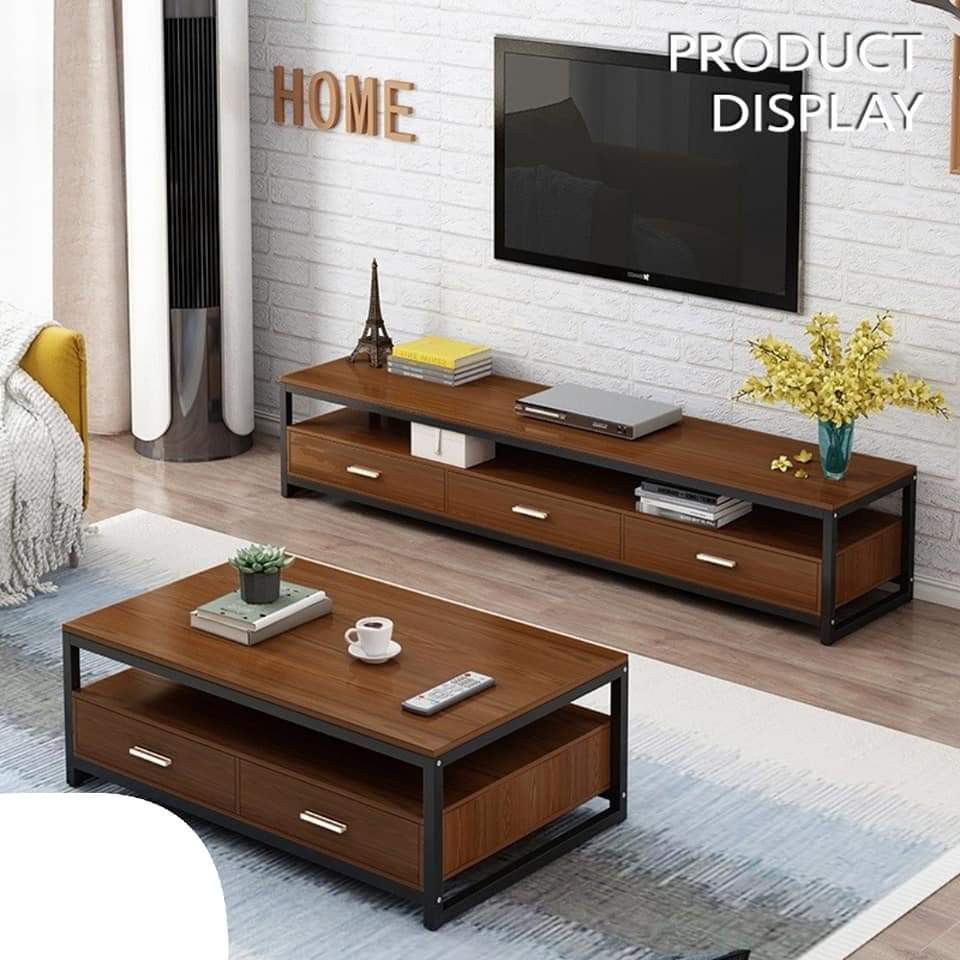 THE MODERN STEEL FRAME COFFEE TABLE TEA TABLE NORDIC MODERN STYLE (120X60X40CM) Shopee Malaysia