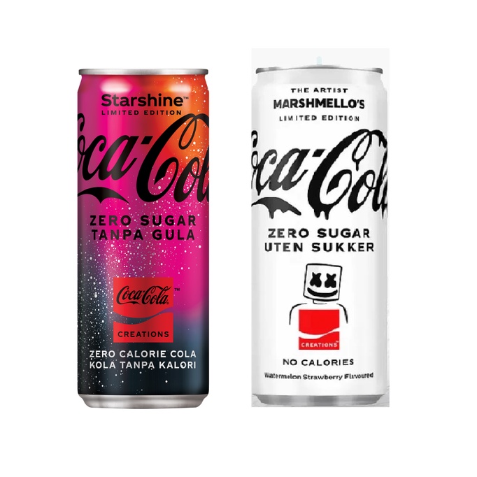 [LIMITED EDITION] COCA COLA Marshmallow Starshine Starlight Zero