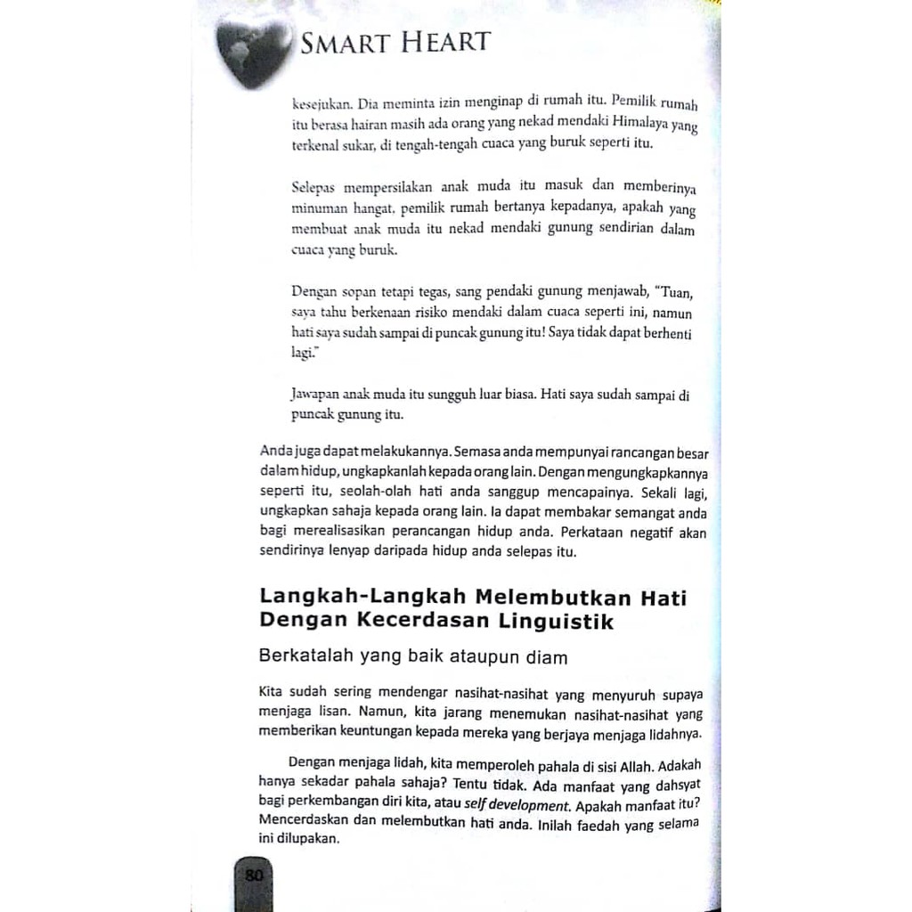 Smart Heart Buku Motivasi Rusdin S Rauf Rahsia Melembutkan Hati Menuju Kejayaan Dan Kebahagiaan Hidup Shopee Malaysia