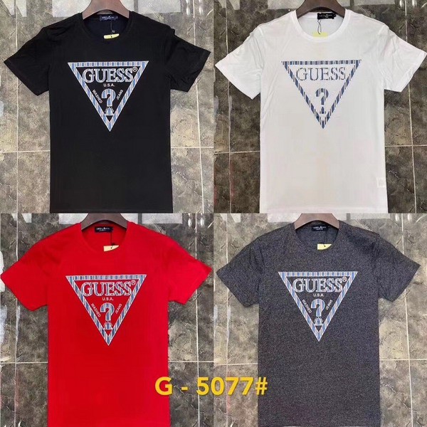 For det andet søvn Styrke Men's clothing Guess Men Short-sleeved T-shirt Trend Fashion Wild Casual  T-shirt | Shopee Malaysia