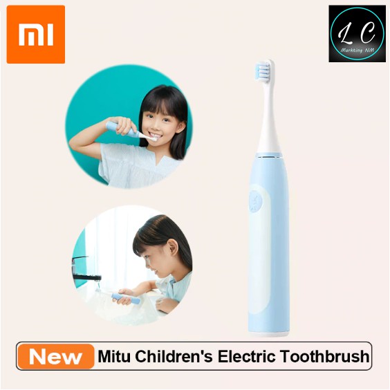 Xiaomi Original Mitu Children Sonic Electric Toothbrush IPX7 Level Waterproof Third Gear Mode Toothbrush Work With Mijia