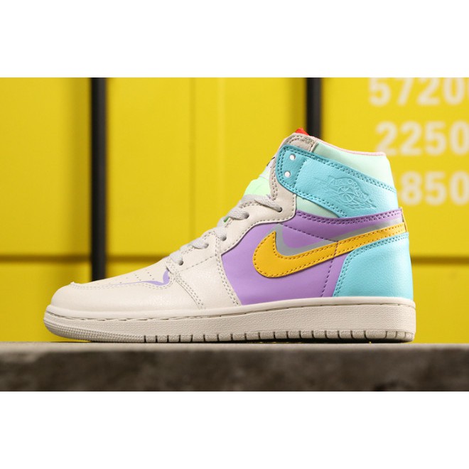purple green and white retro 1