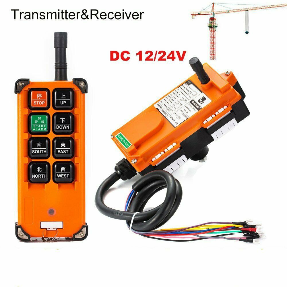 Télécommande Radio Industrielle Pour Pont Roulant TELEcontrol F21-E1B - Émetteur & Récepteur, 18V