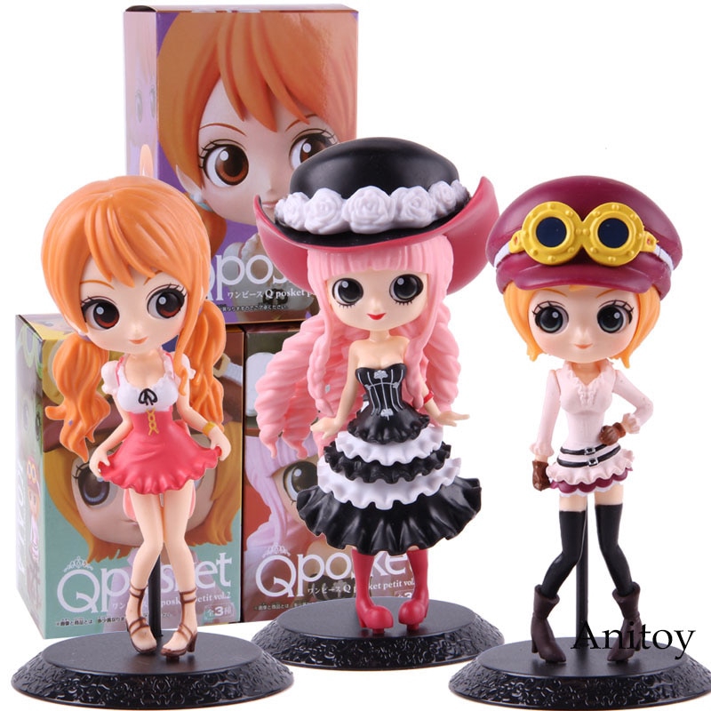 Banpresto One Piece Q Posket Petit Vol 2 3 Type Set Nami Koara Perhona Onepiece Fifasteluce Com