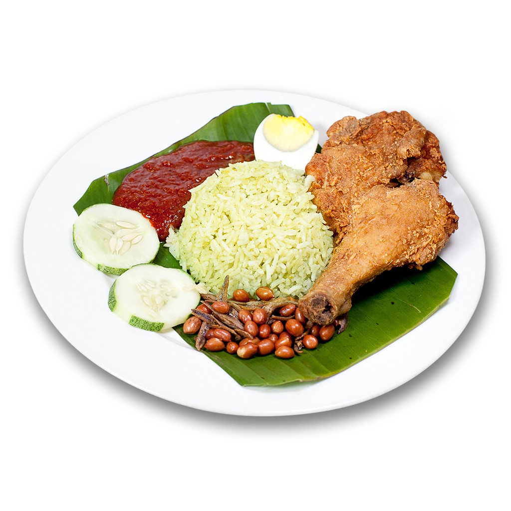 Nasi Lemak Ayam Goreng Berempah 400g Shopee Malaysia