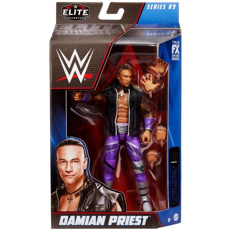 [American Crazy] WWE Damian Priest Elite 89 Figure Former ROH Champion Latest Essence Edition Doll