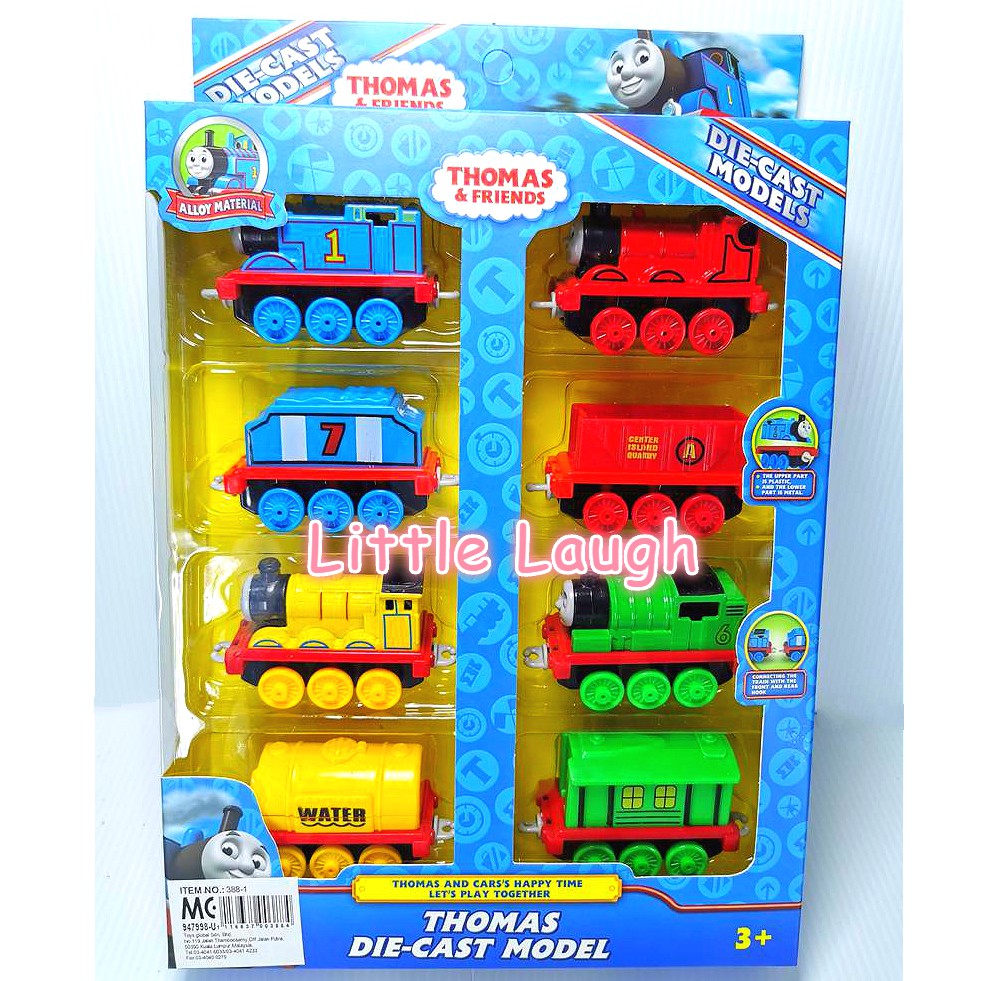 Thomas and Friends 6 in 1 Metal Plastic Train Shopee Malaysia