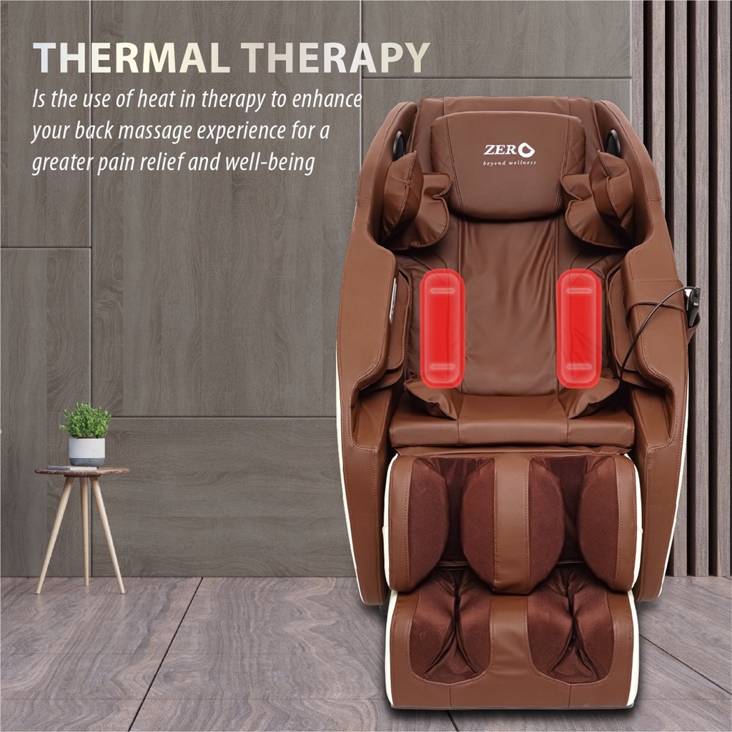 Zero Healthcare uMaster Luxury Massage Chair Brown Color Shopee