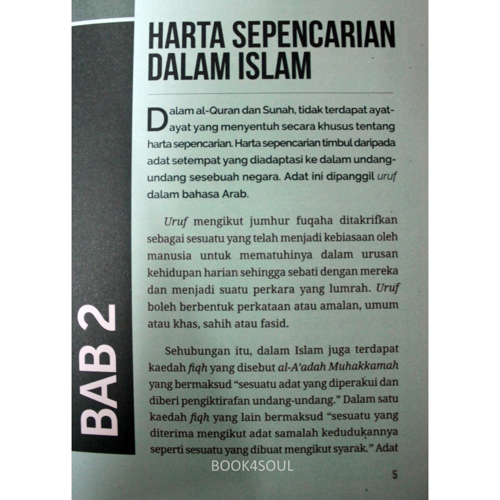 contoh kes tuntutan harta sepencarian