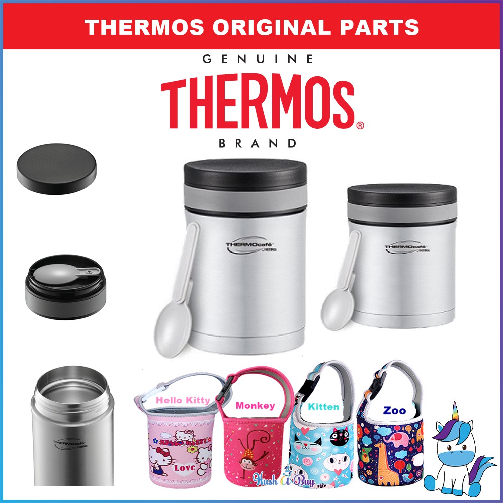 Thermos Thermocafe Basic Living Food Jar With PP Spoon 5 Years Warranty