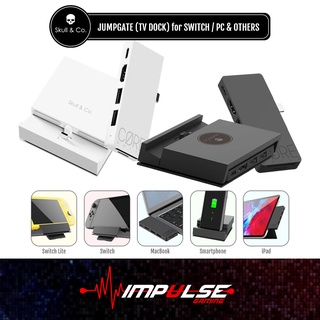 [READY STOCK] Skull & Co Jumpgate Portable TV Dock Compatible with Switch/Lite/Mac/Smartphone/iPad