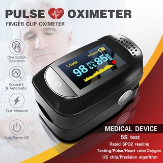 【Malaysia spot 】Medical Fast Reading spo2 pulse oximeter monitor finger omron oxymeter blood pressure oximeter finger