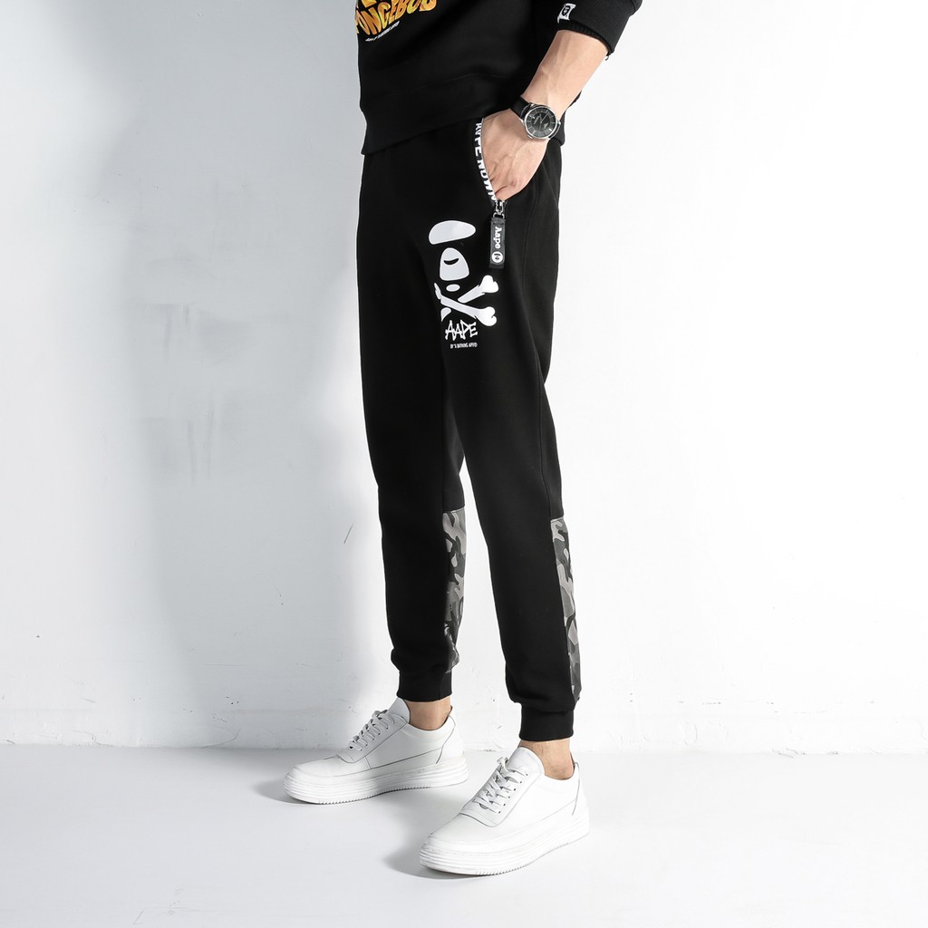 ripped jogger pants