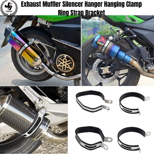 Universal Exhaust Muffler Mounting Clamp Hanger Hang Strap Bracket