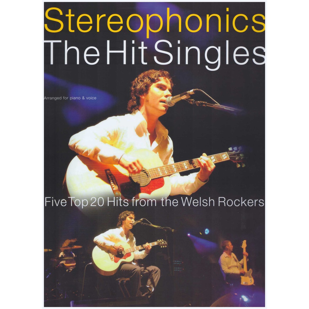 Stereophonics The Hit Singles / Pop Song Book / PVG Book / Piano Book 