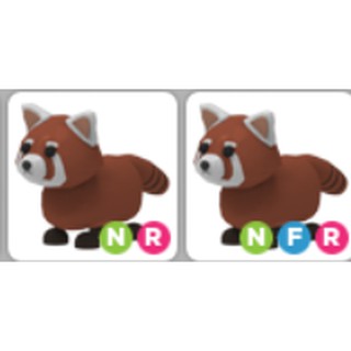 Adopt Me Ultra Rare Red Panda Nfr Nr Roblox Shopee Malaysia - panda roblox adopt me