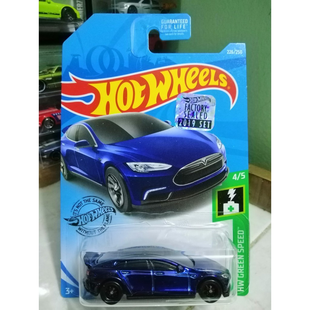 tesla hot wheels 2019