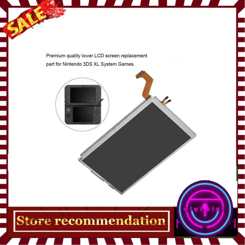 Viviwins Replacement Top Upper Lcd Screen Display For New Nintendo 3ds Xl Redsvaaa Games Shopee Malaysia