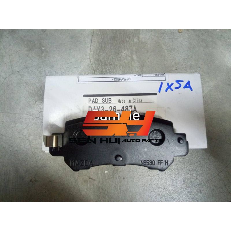 Mazda 2 / CX5 / CX3 Rear Brake Pad DAY32648ZA Genuine Parts Shopee