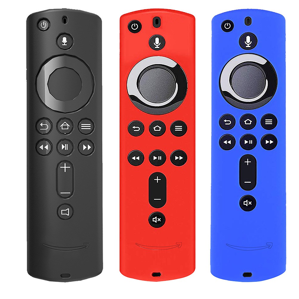 Silicone Remote Case Cover For Fire Tv Stick 4k Fire Tv Cube Fire Tv 3rd Gen 2nd Gen Alexa Voice Remote Control Shopee Malaysia