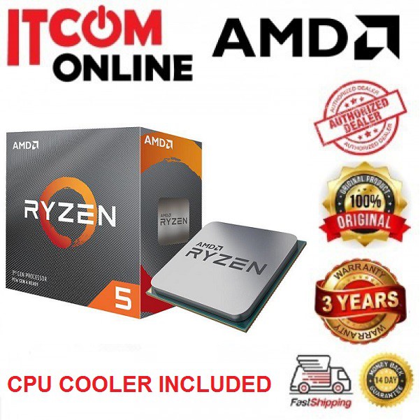 Amd Ryzen 5 3600 3 6ghz Socket Am4 Processor 100 box Shopee Malaysia