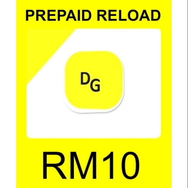 Topup Digi Rm10 Prepaid Reload Chat Nombor Telefon Shopee Malaysia