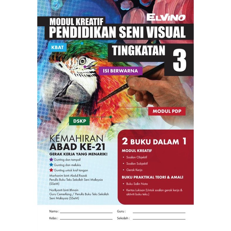 Modul Kreatif Pendidikan Seni Visual Tingkatan 3 Shopee Malaysia