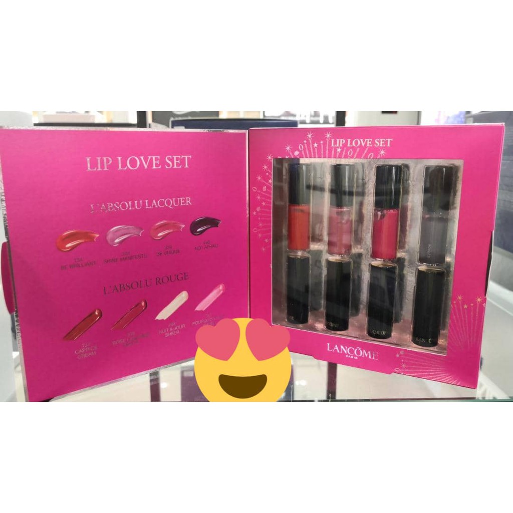 lancome lip love set